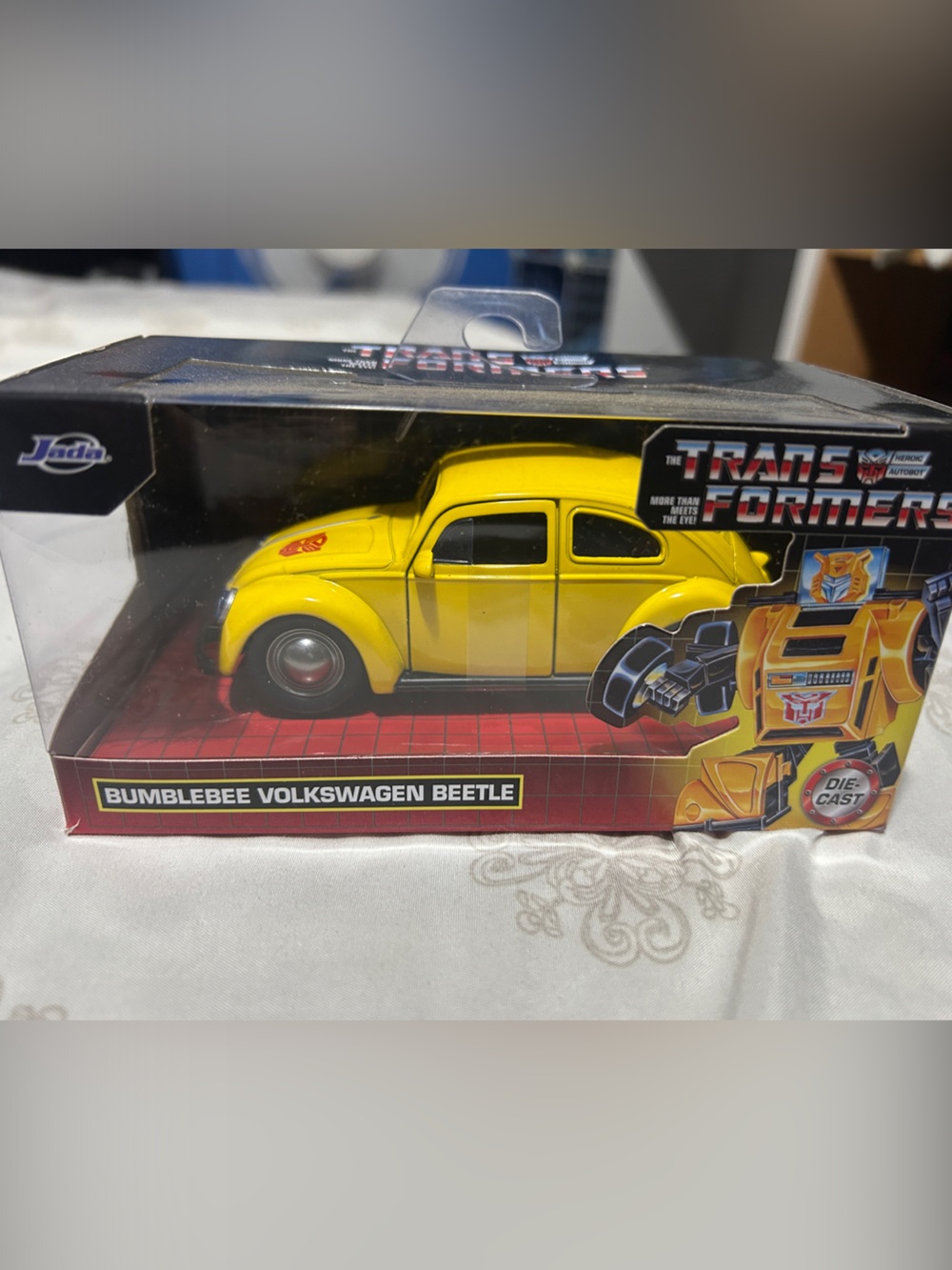 Transformers Bumblebee Volkswagen Beetle Die-Cast Toy - Yellow